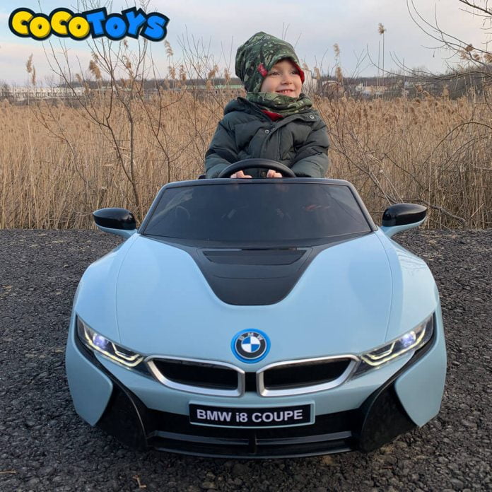 masinuta electrica coco toys depozit jucarii bmw i8 pentru copii