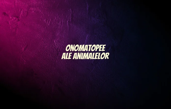 onomatopee animale