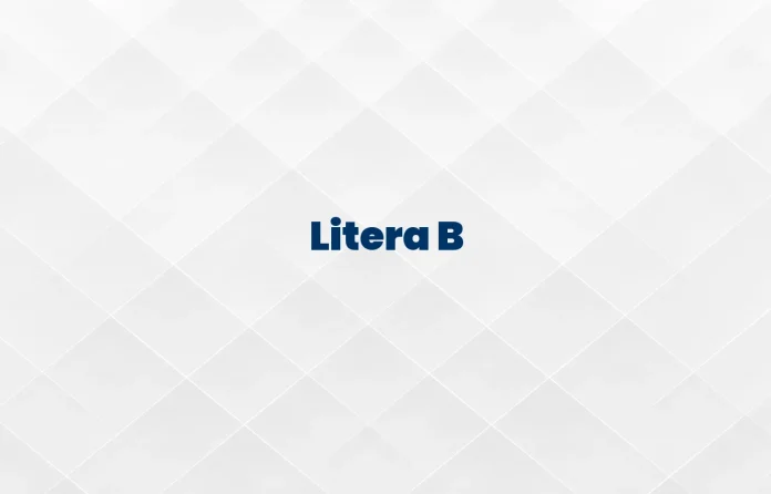 litera b