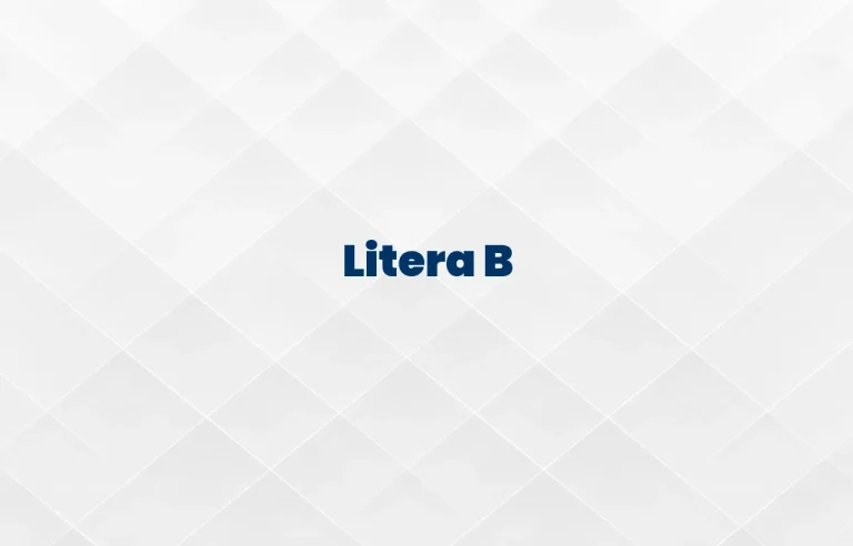 litera b