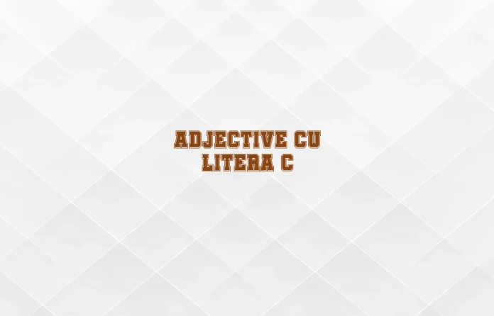 adjective cu c