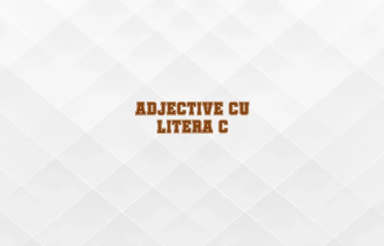 adjective cu c
