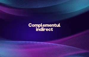 complementul indirect