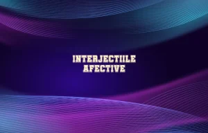 interjectii afective