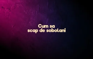 cum sa scap de sobolani