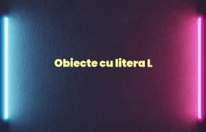 obiecte cu litera l