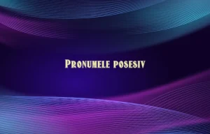pronumele posesiv