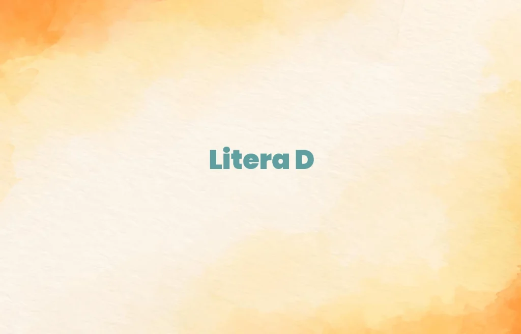 litera d