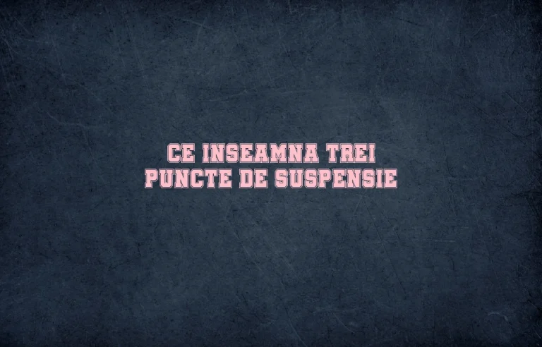 ce inseamna 3 puncte de suspensie