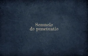 semnele de punctuatie