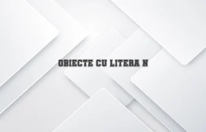 obiecte cu litera n