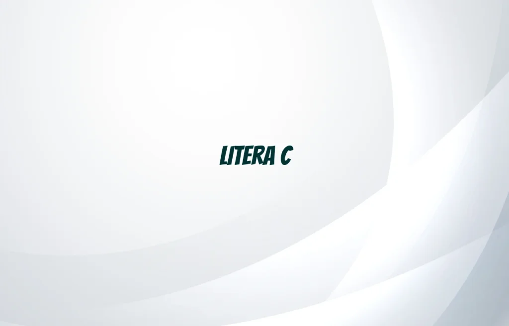 litera c